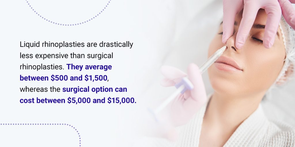 benefits of nonsurgical rhinoplasty