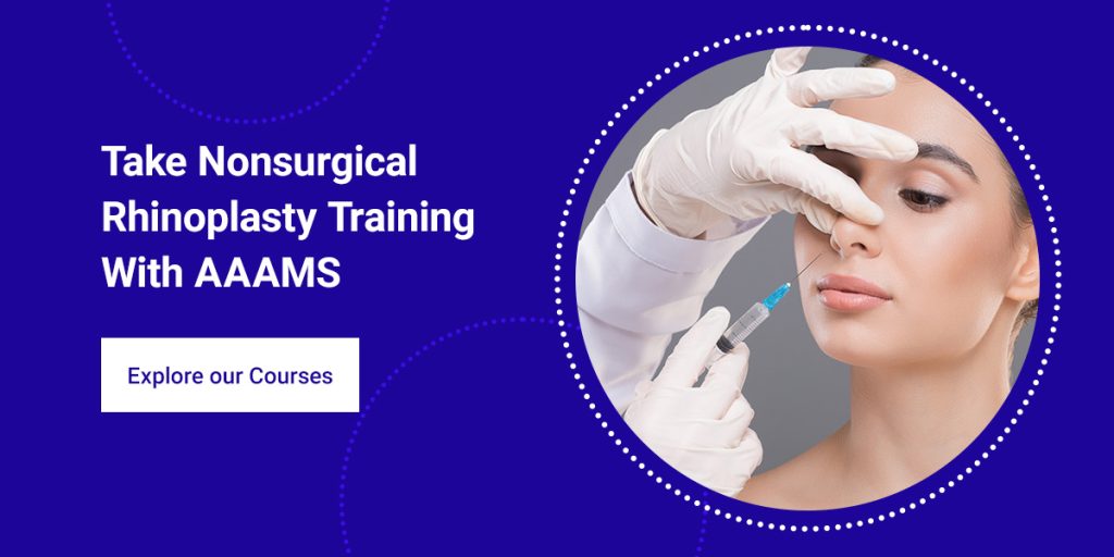 nonsurgical rhinoplasty training