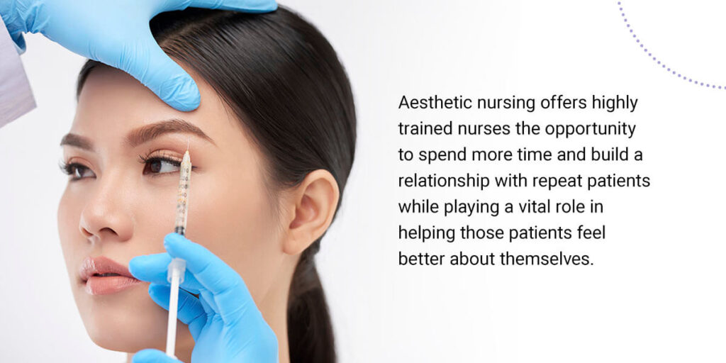 Benefits of aesthetic nursing
